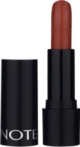 Deep Lipstick 06 Cinnamon Kremsi Dokulu Yarı Parlak Ruj, Kahverengi