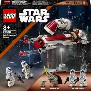 : The Mandalorian Barc Motoru Kaçışı 75378 8 Yaş ve Üzeri Sevenler Için Koleksiyonluk Yaratıcı Oyuncak Yapım Seti (221 Parça)