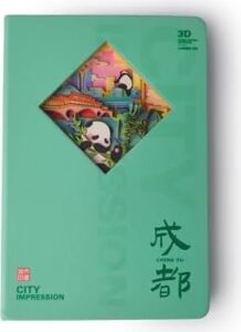 3D Panda Temalı Defter