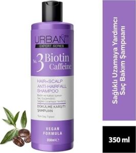 Care Expert No.3 Biotin & Caffeine Dökülme Karşıtı Saç Bakım Şampuanı 350 ml -Vegan