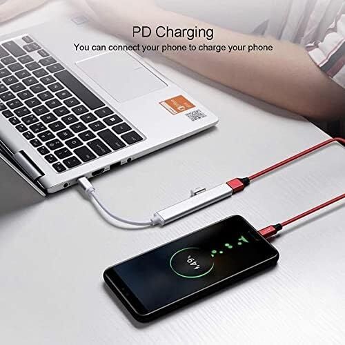 Type-C To USB Hub 4 Port Çoklayıcı Macbook Ile Uyumlu Çoğaltıcı Adaptör
