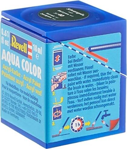 - Su Bazlı Boyası Siyah Yeşil Mat 18 ml (36140)