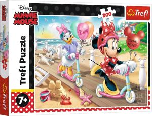 Puzzle Minnie On The Beach 200 Parça Yapboz