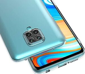 Xiaomi Redmi Note 9 Pro ile Uyumlu Kılıf Şeffaf Kamera Korumalı 3D