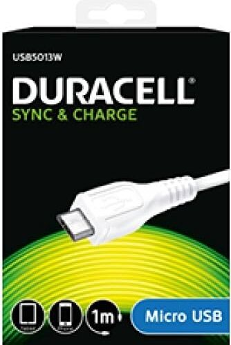 Lightning USB Kablosu (1 M) Apple iPhone Için Micro-Usb (1 Meter) Beyaz USB5013W