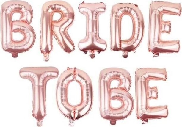 Bride To Be Rose Gold Folyo Balon