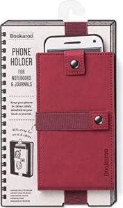Bookaroo Phone Holder - Dark Red