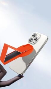 Manyetik Telefon Yüzük Tutucu Stand iPhone 16/15/14/13/12 Serisi Tüm Magsafe ile Uyumlu Destekli Cihazlarla Uyumlu Telefon Stand Özelliği Manyetik Cep Telefonu Yüzük Tutucu (Antrasit)
