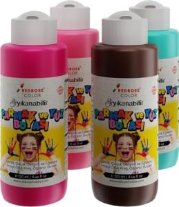 Tamamlayıcı Renkler Parmak Boyası 4'lü Set 4X120ML