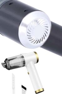 Vakumlu Süpürge Şarjlı Elektrikli Mini Taşınabilir Uzun Ömürlü Hazneli