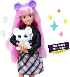Sımba, 105953976, Hi Cora, Oynar Eklemli Tasarım, Aksesuarlı, Sevimli Hayvan Figürü, 26 cm