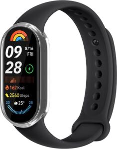 Xiaomi Mi Band 10 ile Uyumlu 360° Kasa Koruyucu Kılıf Yumuşak Tpu Malzeme Dokunmatiği ve Netliği Etkilemeyen Darbelere Karşı Xiaomi Mi Band 10 Ekran Koruyuculu Kılıf (Şeffaf)