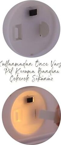 3 Adet LED Mum Kristal Tip Pil Dahil Ledli Dumansız Alev Yapay Dekoratif Mum Dekor Işığı Şeffaf P288