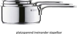 Mini Indüksiyon Tabanlı Çelik Sos Tenceresi 14 cm