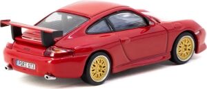 Tarmac Works 1/64 Porsche 911 Gt3 Type 996 Red