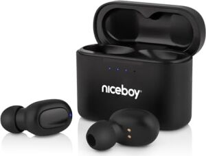 Niceboy Hıve Podsie 3 Siyah Kablosuz Bluetooth 5.1 35 Saat Pil Ömürlü Kulaklık