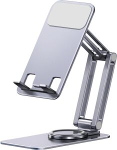 360° Döner Mekanizmalı Katlanabilir Alüminyum Telefon Standı