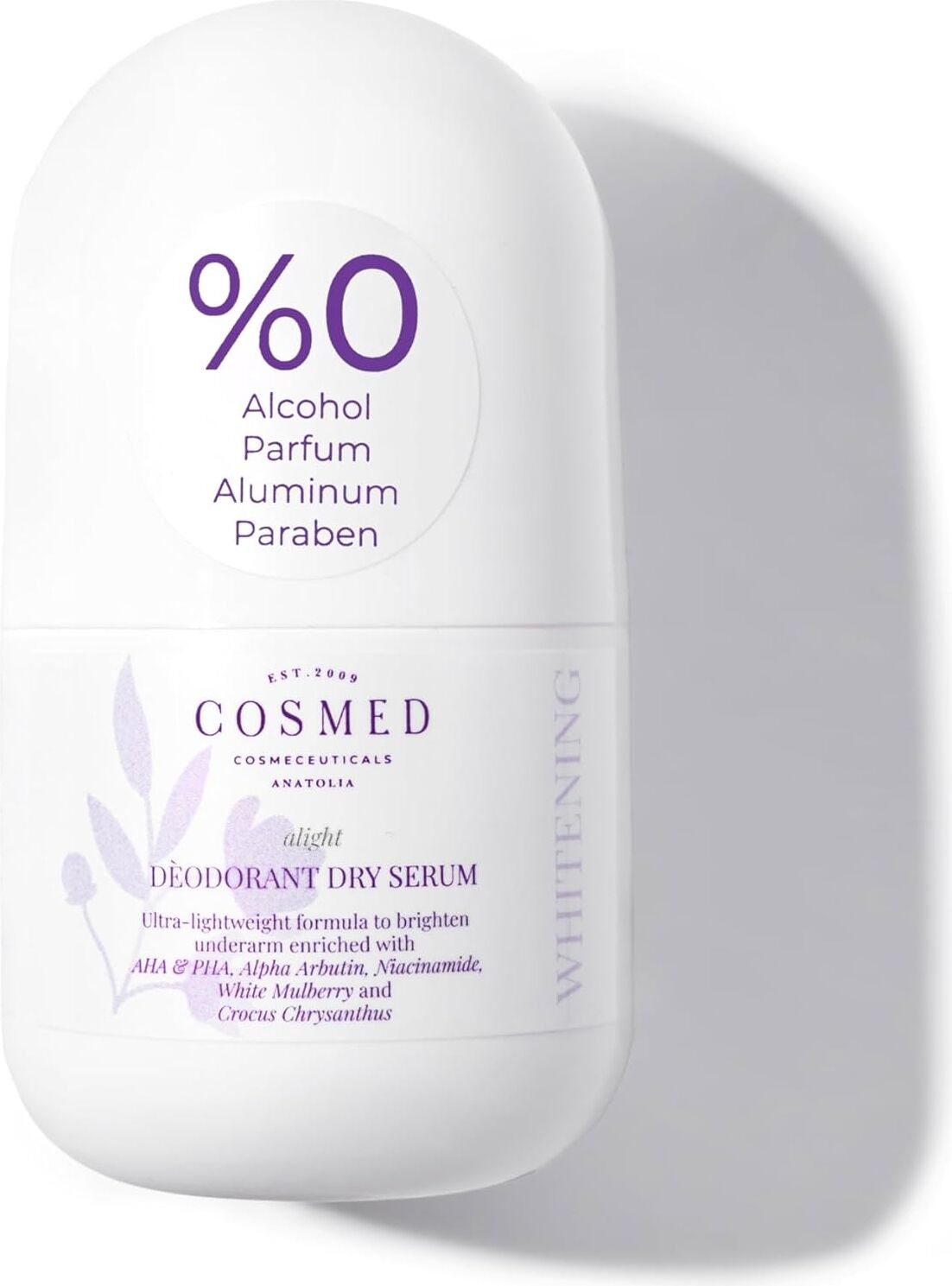 Cosmed Koltukaltı Leke Karşıtı - Ter Kokusu Önleyici Deodorant - Deodorant Dry Serum - 50 ml