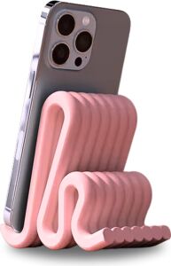 Modern Masaüstü Minimalist Telefon Tutucu - Stand (Pembe)