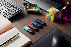M DTXM/256 GB USB 3.2 Gen 1 - Çeşitli Renklerde Hareketli Kapak, Siyah