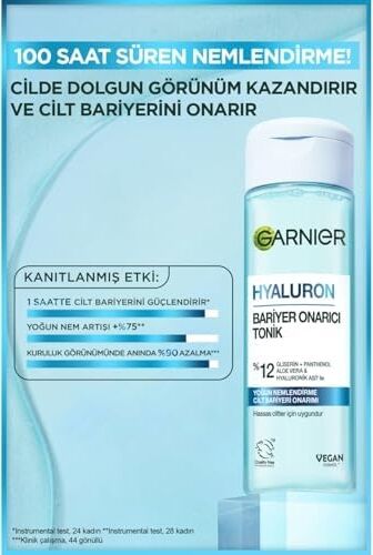 Hyaluron Bariyer Onarıcı Tonik 120ML (Gliserin, Panthenol, Aloe & Hyaluronik)