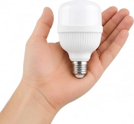 17W Jumbo LED Ampul (112W Eşdeğer) 6500K Beyaz Işık – E27 Duy, 1750 Lümen, 220V, Enerji Sınıfı F, 109X70MM