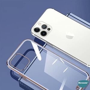 Galaxy M22 Kılıf Laser Plated Soft Beyaz