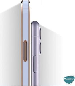 Galaxy M22 Kılıf Laser Plated Soft Beyaz