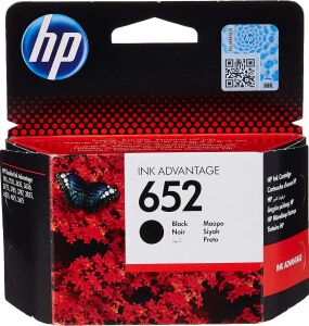 Hp 652 Siyah Mürekkep Kartuş 360 Sayfa (F6V25AE)