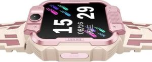 W2215A F1 Max Çift Kameralı Akıllı Çocuk Saati Pembe