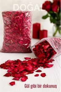 Doğal Kurutulmuş Gül Yaprakları – Dekoratif, Aromatik ve Romantik Kullanım Için 350G Paket 718565