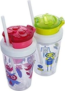 Snack Atiştirmalik Tritan Bardak 350 Ml, Pembe