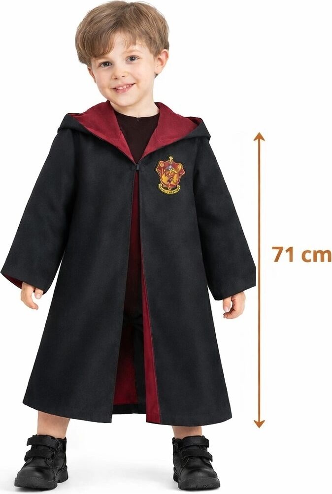 Harry Potter Tarzı Çocuk Cübbesi 2-4 Yaş