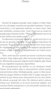 Ölümün Izinde: Sonlu Bir Hayatta Sonsuz Sorgular