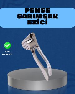 Mutfak Sarımsak Ezici Kaymaz Saplı Güçlü Mekanizma