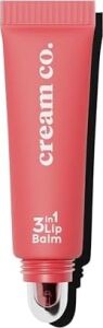Cream Co. Nemlendirici Parlatıcı 3in1 Lip Balm, Dudak Bakım, Rose Gülkurusu, Hyaluronik Asit Seramid