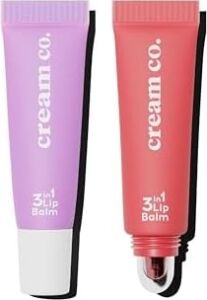 Cream Co. Nemlendirici Parlatıcı 3in1 Lip Balm, Dudak Bakım, Rose Gülkurusu, Hyaluronik Asit Seramid