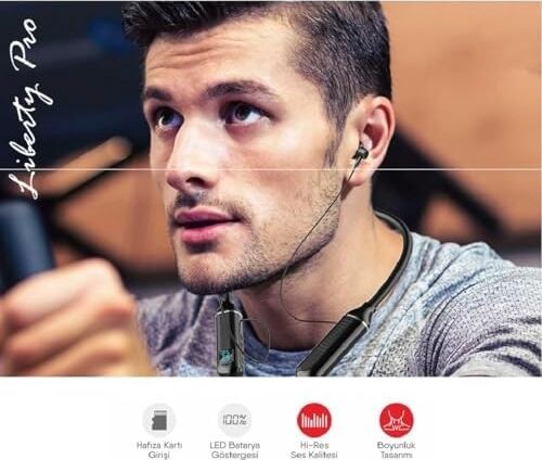 430 Saat Dinleme Süresi Olan Boyundan Askılı Bluetooth Kulaklık – Uzun Süre Performans
