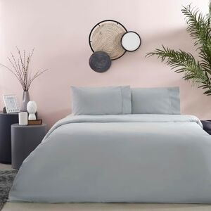 Basic Standart Pamuk Nevresim Takımı, Antrasit, Queen Size