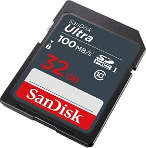Ultra 32GB Sdhc Memory Card 100MB/S