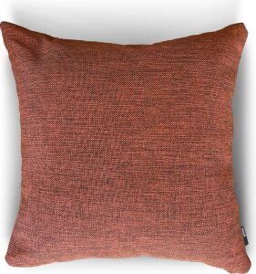 New York Reddish Dokulu Düz Dekoratif Kırlent/yastık Kılıfı 45X45 CM,%100 Polyester Döşemelik Kumaş