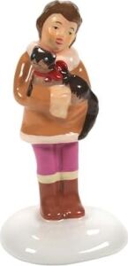 Enesco Snow Village A Puurfect Heykelcik