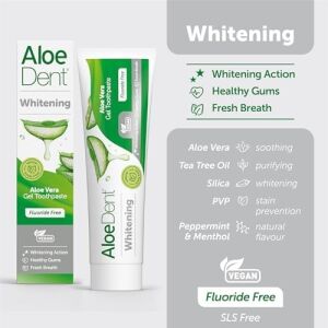 Whitening, Ekstra Beyazlatıcı Diş Macunu, Florürsüz, 100 ml