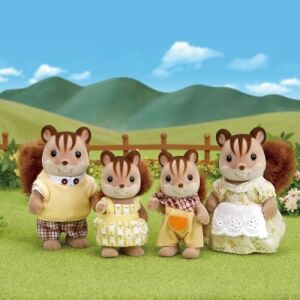 Sylvanian Families 4172 Knacks Ailesi Sincap, Çok Renkli