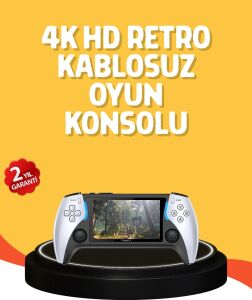 HDMI Çıkışlı Çok Fonksiyonlu Renkli Ekranlı El Konsolu