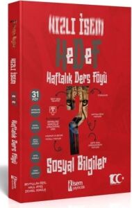 2024 Hızlı Hedef 7. Sınıf Sosyal Bilgiler Haftalık Ders Föyü