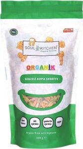 Organik Sebzeli Arpa Şehriye 300 G