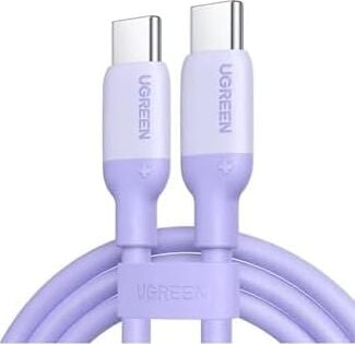 Usb-C 3A/60W Hızlı Şarj Kablosu, 1m, Mor