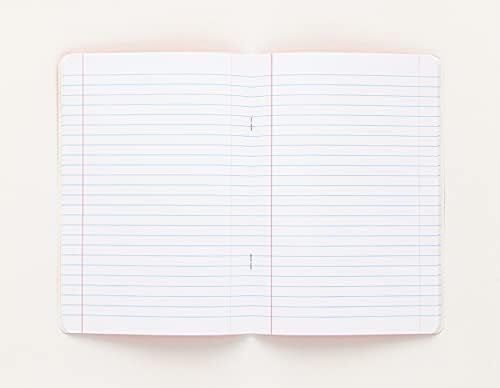 A5 60 Yaprak Çizgili Defter, Somon