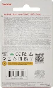 256GB Ultra Lite Microsdxc 100 Mb, Beyaz/gri